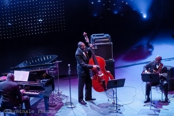 Mulgrew Miller (p), Ron Carter (b), Russell Malone (g), Monte-Carlo, 2007 © Umberto Germinale-Phocus